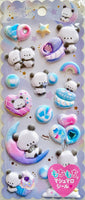 Pastel Super Puffy Stickers
