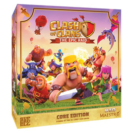 Supercell Clash Of Clans Epic Raid Core Edition The Board Game