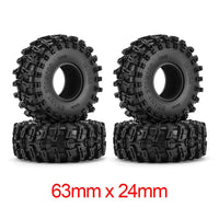 INJORA 1.0" Swamp Stomper Tires (63mm) (T1018) (4) INJYQT-1018