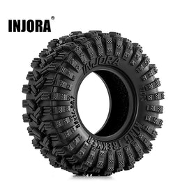INJORA 0.7" 35*14mm King Trekker Tires for 1/30 SCX30 (T7014) (4) INJT7014