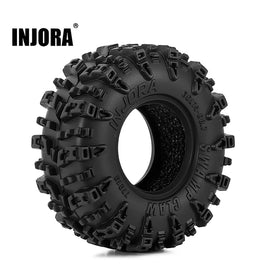 INJORA 0.7" 36*14mm Swamp Claw Tires for 1/30 SCX30 (4) INJT7019