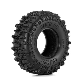 INJORA 0.7" 37*14mm Cling On Tires for 1/30 SCX30 (T7022) (4) INJT7022