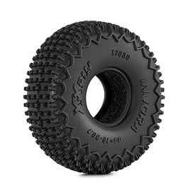 INJORA 0.7" 44*16mm XHX Pin Tires for 1/30 1/32 RC Crawlers (T7030) (4) INJT7030