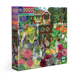 eeBoo Scandinavian Garden 1000 Piece Jigsaw Puzzle