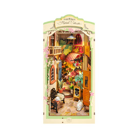 Robotime Rolife DIY Miniature House Book Nook And Wonderland Floral Corner Building Set
