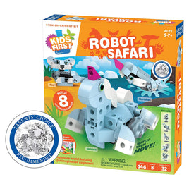 Thames And Kosmos Kids First Robot Safari Set