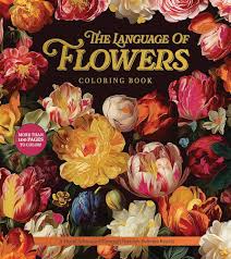 The Language Of Flowers Coloring Book