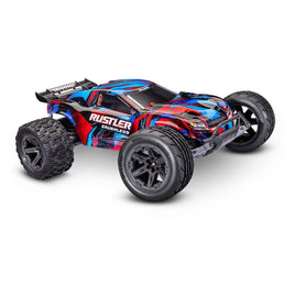 Traxxas - RUSTLER 2WD VX3 BL HD TRA37454-4-RED
