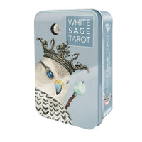 US Games White Sage Tarot Deck in a Tin