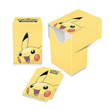 Ultra Pro Pokemon Pikachu 2025 Full View Deck Box