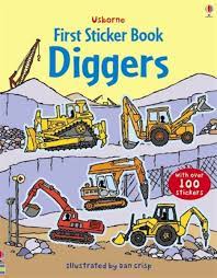 Usborne First Sticker Book Diggers Book
