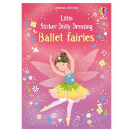 Usborne Little Sticker Dolly Dressing Ballet Fairies Activity Book