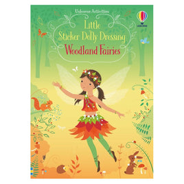 Usborne Little Sticker Dolly Dressing Woodland Fairies Activity Book