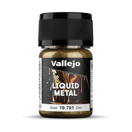 Vallejo Liquid Gold Alcohol Base Rich Gold 35ml