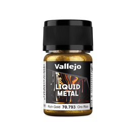 Vallejo Liquid Gold Alcohol Base Rich Gold 35ml
