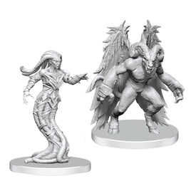 WizKids Pathfinder Battles Deep Cuts Gylou Handmaiden Devil And Ferrugon Rust Devil Miniature