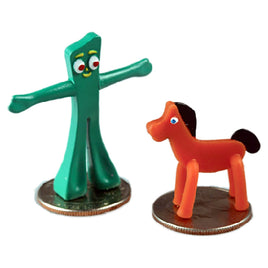 World's Smallest Gumby And Pokey Figures