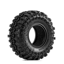 INJORA 1.0" 57*22mm Rock Terrain G2 Tires (T1005) (4) INJYQT-1005