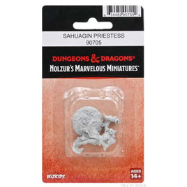 WizKids Dungeons And Dragons Nolzur's Sahuagin Priestess Miniature Figures