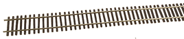 HO/HOn3 Code 70 Dual Standard Gauge Flex-Track(TM) -- Nonweathered 3' pkg(6)