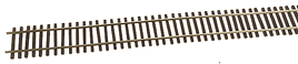 HO/HOn3 Code 70 Dual Standard Gauge Flex-Track(TM) -- Nonweathered 3' pkg(6)