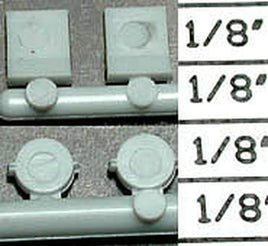 Details Associates LT-1027 HO Scale Ditch Light Stand SP Low Type