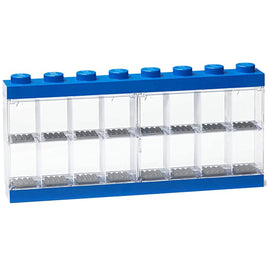 Room Copenhagen LEGO Bright Blue 16 Figure Display Case