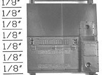 Detail Associates Battery Compartment Door & Handbrake -- EMD SD60M, HO Scale