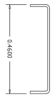 Cal Scale 504 Grabs for EMD FT & F Unit Diesels pkg(12; .012