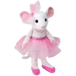 Douglas Petunia Ballerina Mouse 8 Inch Plush Figure
