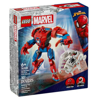 LEGO Spider-Man Mech Verses Anti-Venom Building Set 76308