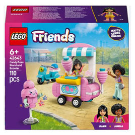 LEGO Friends Cotton Candy Stand And Scooter Building Set 42643