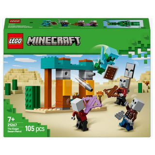 LEGO Minecraft The Illager Desert Patrol Building Set 21267