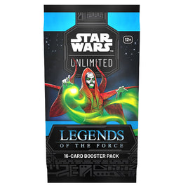 Star Wars Unlimited Card Game Legends Of The Force Single Booster Pack