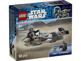 LEGO® Star Wars The Mandalorian And Grogu's Speeder Bike Building Set 75436