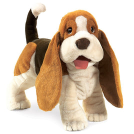 Folkmanis Basset Hound Dog Hand Puppet