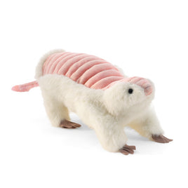 Folkmanis Pink Fairy Armadillo 7 Inch Plush Puppet