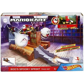 Mattel Hot Wheels Mario Kart Boo's Spooky Sprint Track Set