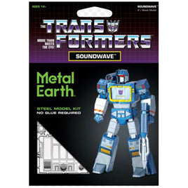 Metal Earth Transformers Soundwave Color Model Kit