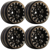 PowerHobby - 1.0" Brass Beadlock Crawler Wheels 1/24