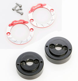 Power Hobby Brass Rear Counterweight with Brake Adapter, For Traxxas TRX-4M PHB5642