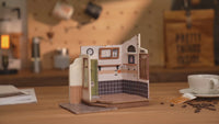 DIY Miniature Dollhouse Kit No.17 Café