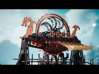 3D Viking Dragon Ship