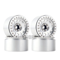 INJORA 2.2" Aluminum Beadlock Wheels for 1/10 RC Crawlers INJCRAW18050