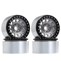 INJORA 2.2" Aluminum Beadlock Wheels for 1/10 RC Crawlers INJCRAW18050