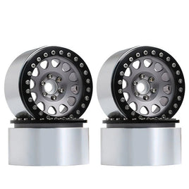 INJORA 2.2" Aluminum Beadlock Wheels for 1/10 RC Crawlers INJCRAW18050_BG