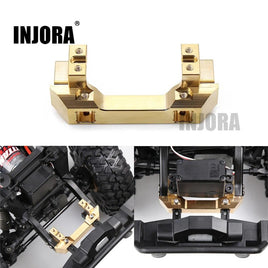 INJORA Brass Front Bumper Mount Servo Stand for Traxxas TRX-4 INJTRX4-8237A