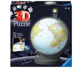 Ravensburger Globe With Light 3D 548 Piece Puzzle