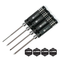 Metric High Speed Steel Hex Driver Set RCE7215BL