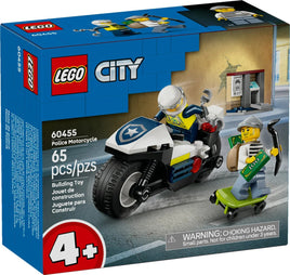 LEGO City Police Motorcycle Building Set 60455